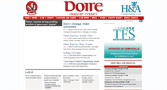 Desktop Screenshot of derrygaa.ie