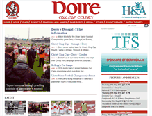 Tablet Screenshot of derrygaa.ie